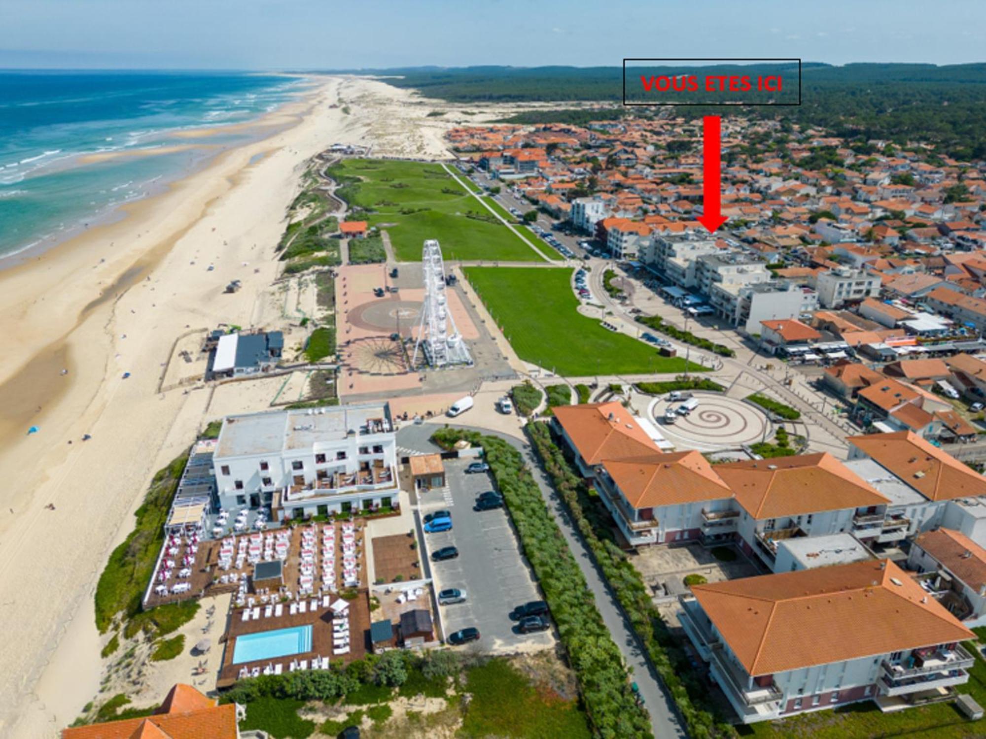 Biscarrosse Plage - Studio T1 Bis En Bord De Mer - Menage Inclus - Fr-1-319-185 المظهر الخارجي الصورة